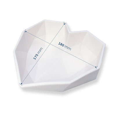 Loyal One Geometric Heart Silicone Mould