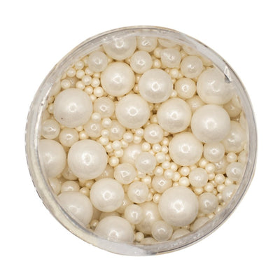 Sprinks Pearl White Bubble Bubble Sprinkles 75g