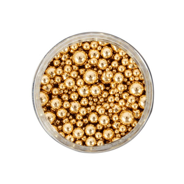 Sprinks Shiny Gold Bubble Bubble Sprinkles 65g