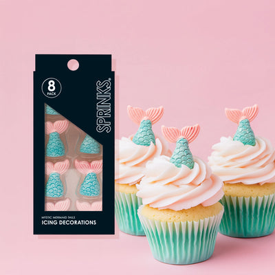 SPRINKS Mermaid Tails Icing Decorations