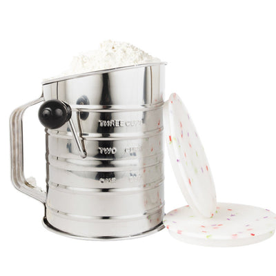 Sprinks Flour Sifter (with 2 silicone lids)