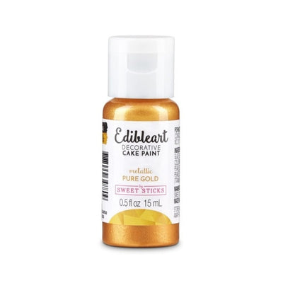 Pure Gold Edible Decorative Paint by Sweet Sticks 15ml