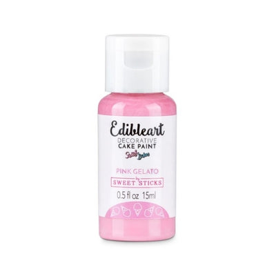 Pink Gelato Edible Decorative Paint by Sweet Sticks 15ml