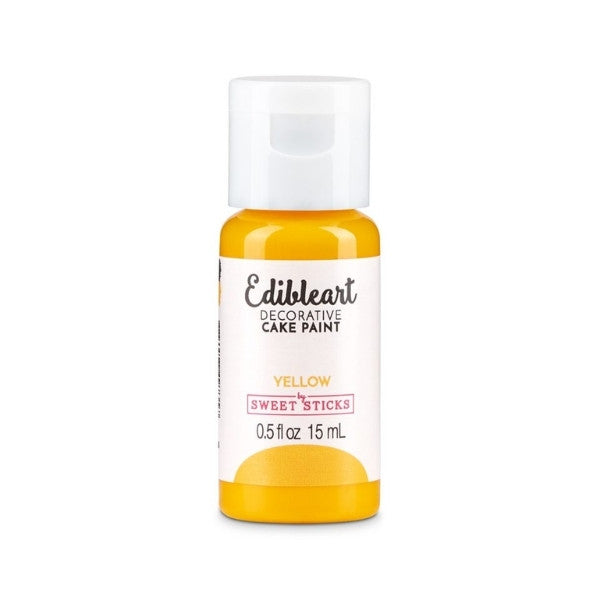 Yellow Edible Decorative Paint by Sweet Sticks 15ml
