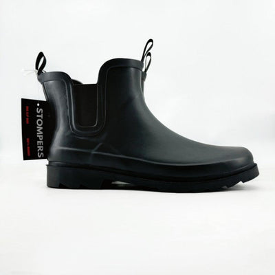 Black 100% Rubber Stompers Boots