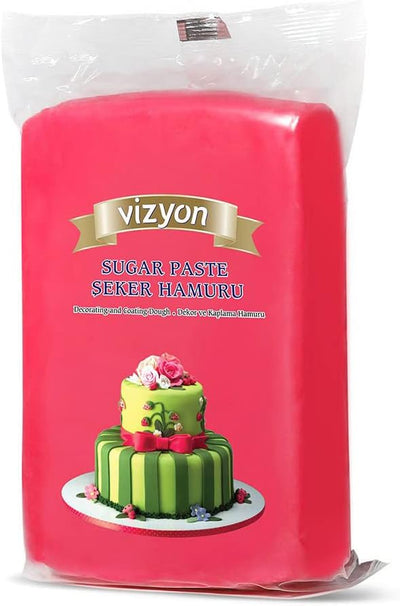 250g Vizyon Fuchsia Fondant