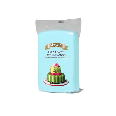 250g Vizyon Light Blue Fondant
