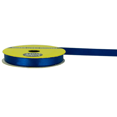 10mm Cobalt Polyester Satin Ribbon 10m
