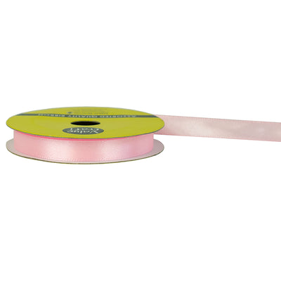 10mm Baby Pink Polyester Satin Ribbon 10m