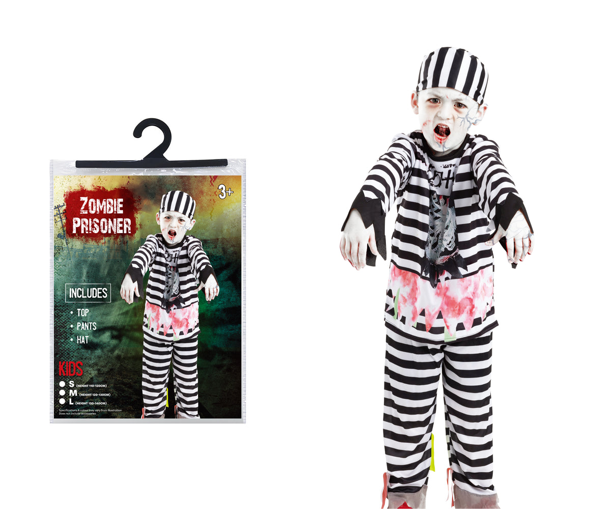 Costume Zombie Prisoner Kids