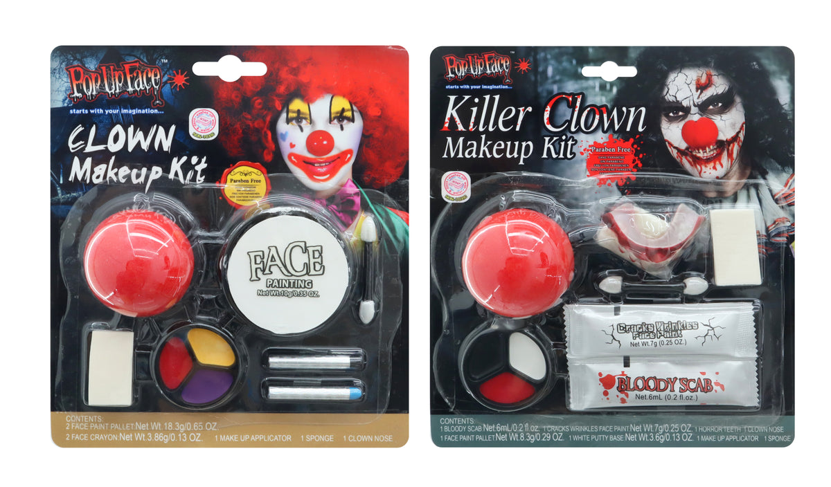 Clown Makeup Kit (colour or design selected at random)