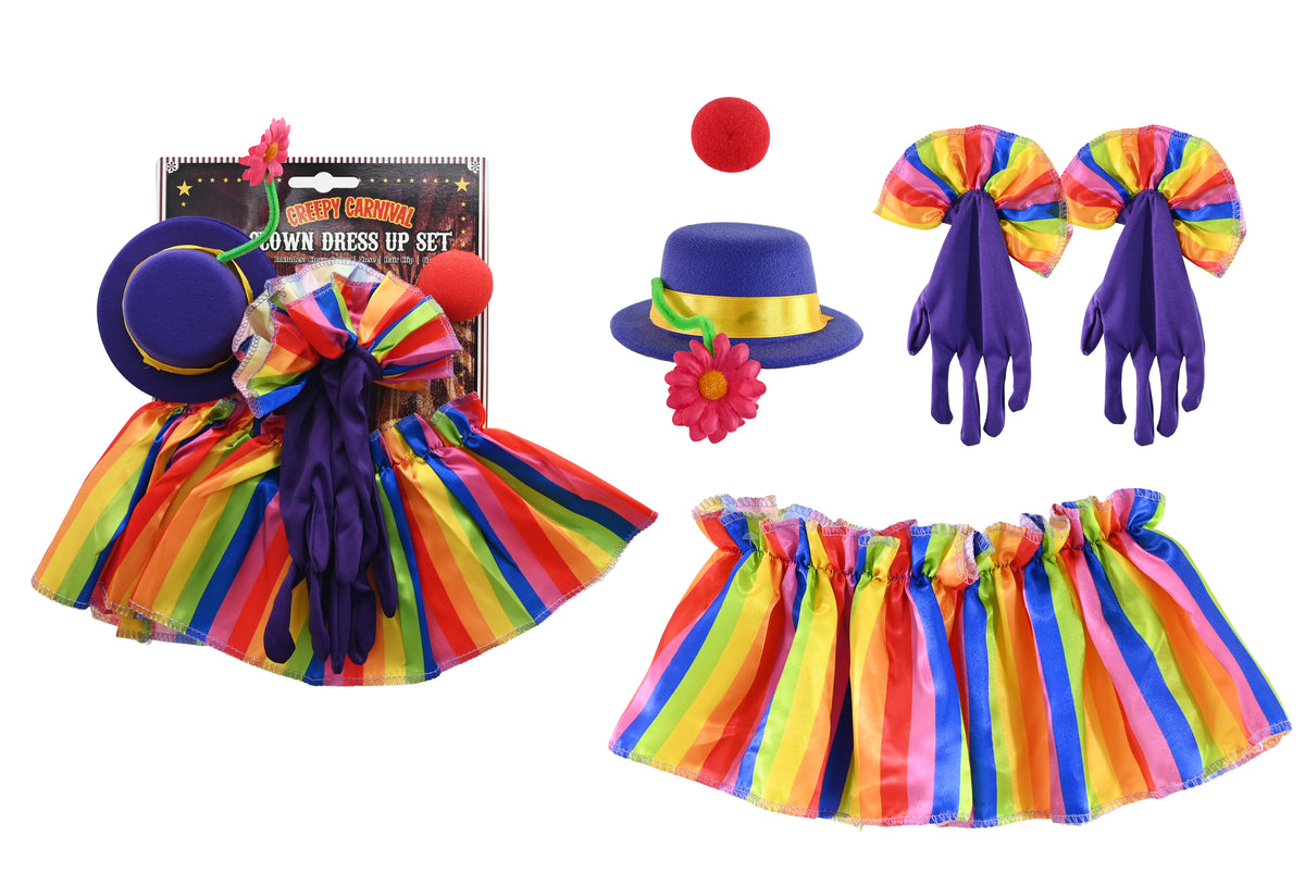 Colourful Clown Dress Up Set