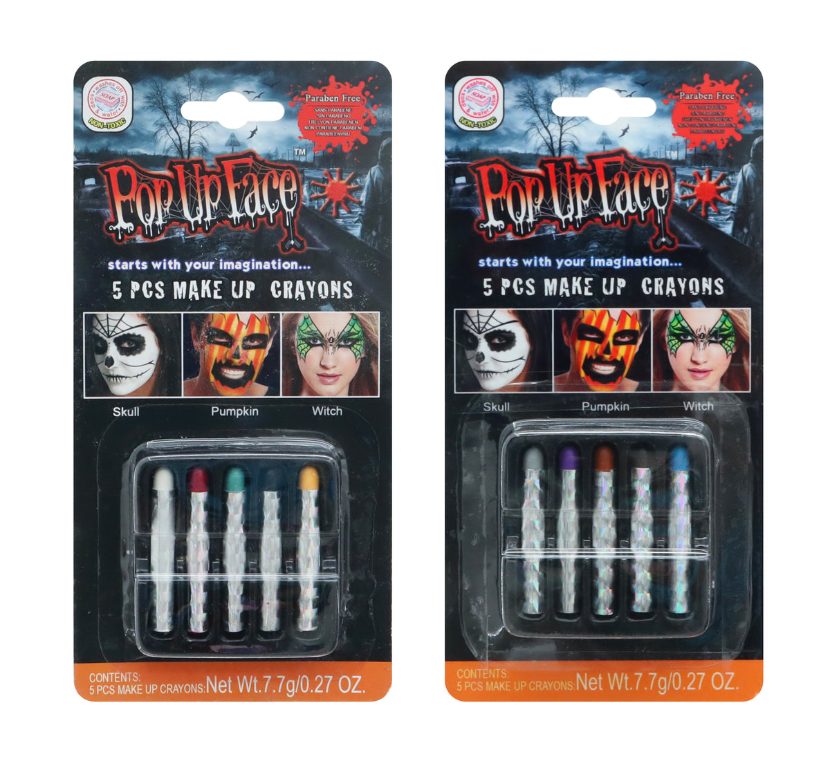Makeup Stick Set (colour or design selected at random)