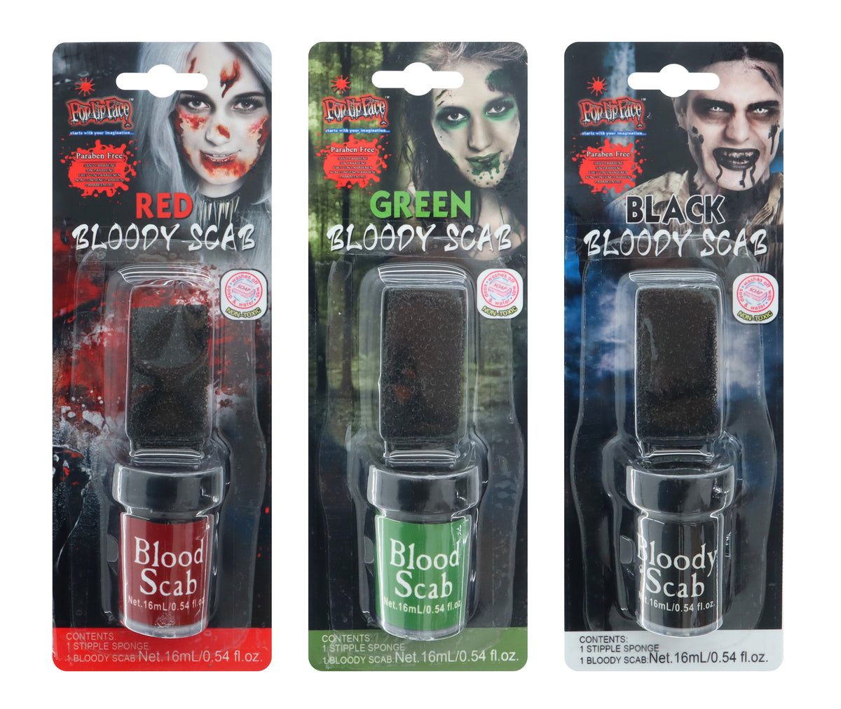 Halloween Face Paint 16mL (colour or design selected at random)