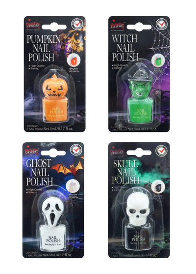 Halloween Nail Polish 5mL (colour or design selected at random)