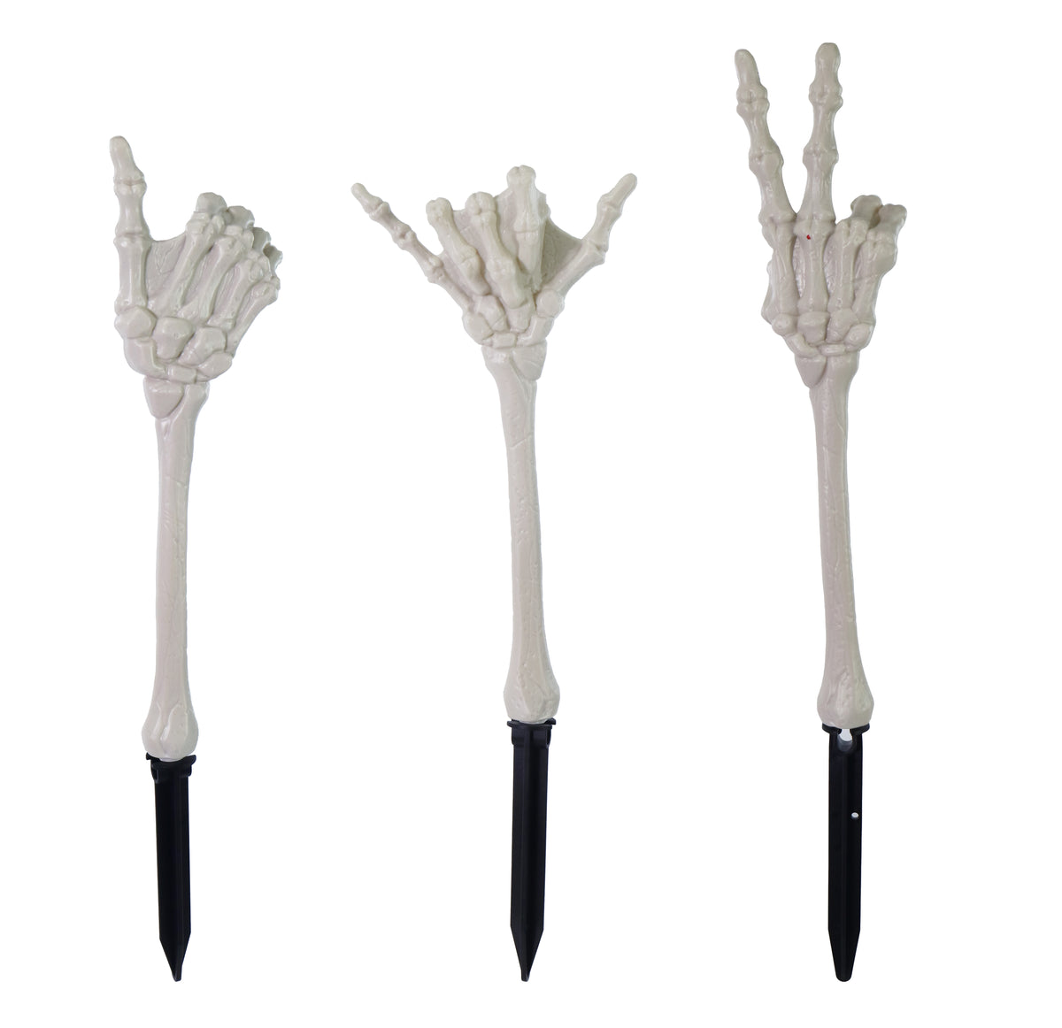 Bony Hand Stake 30cm (colour or design selected at random)