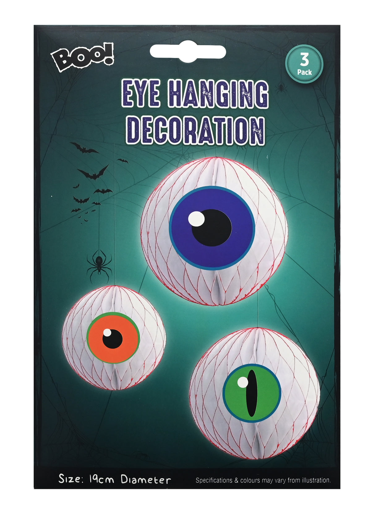 Eye Hanging Decoration 3pk