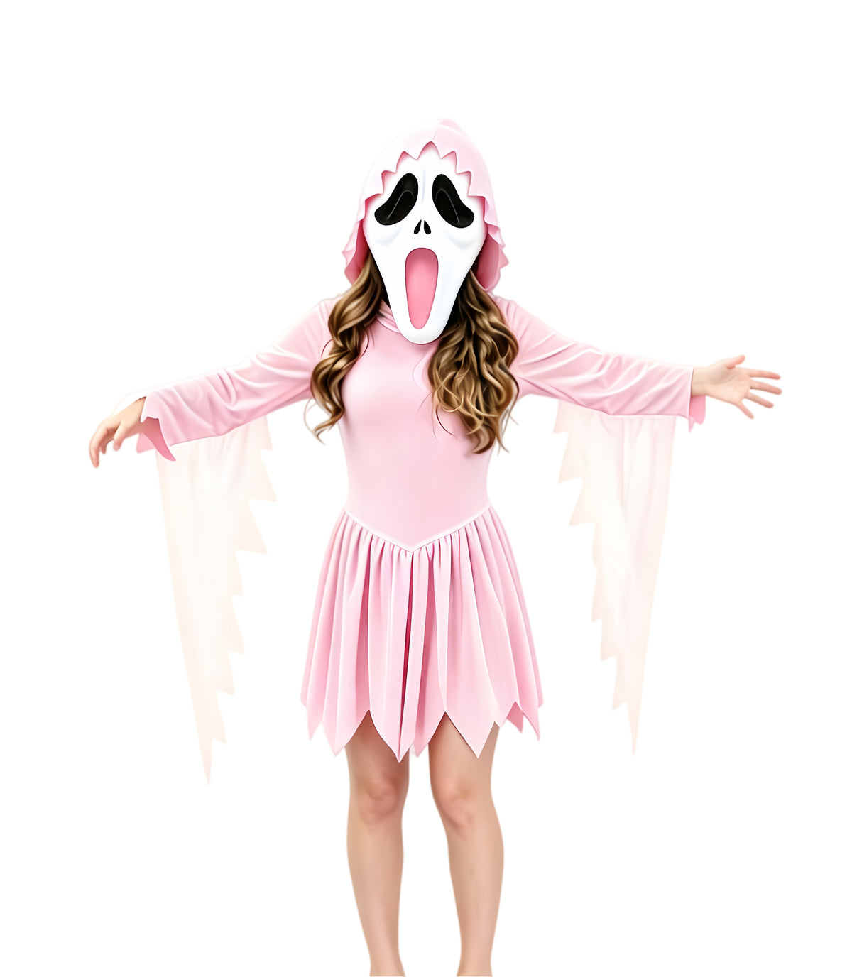 Costume Pink Scream Kids