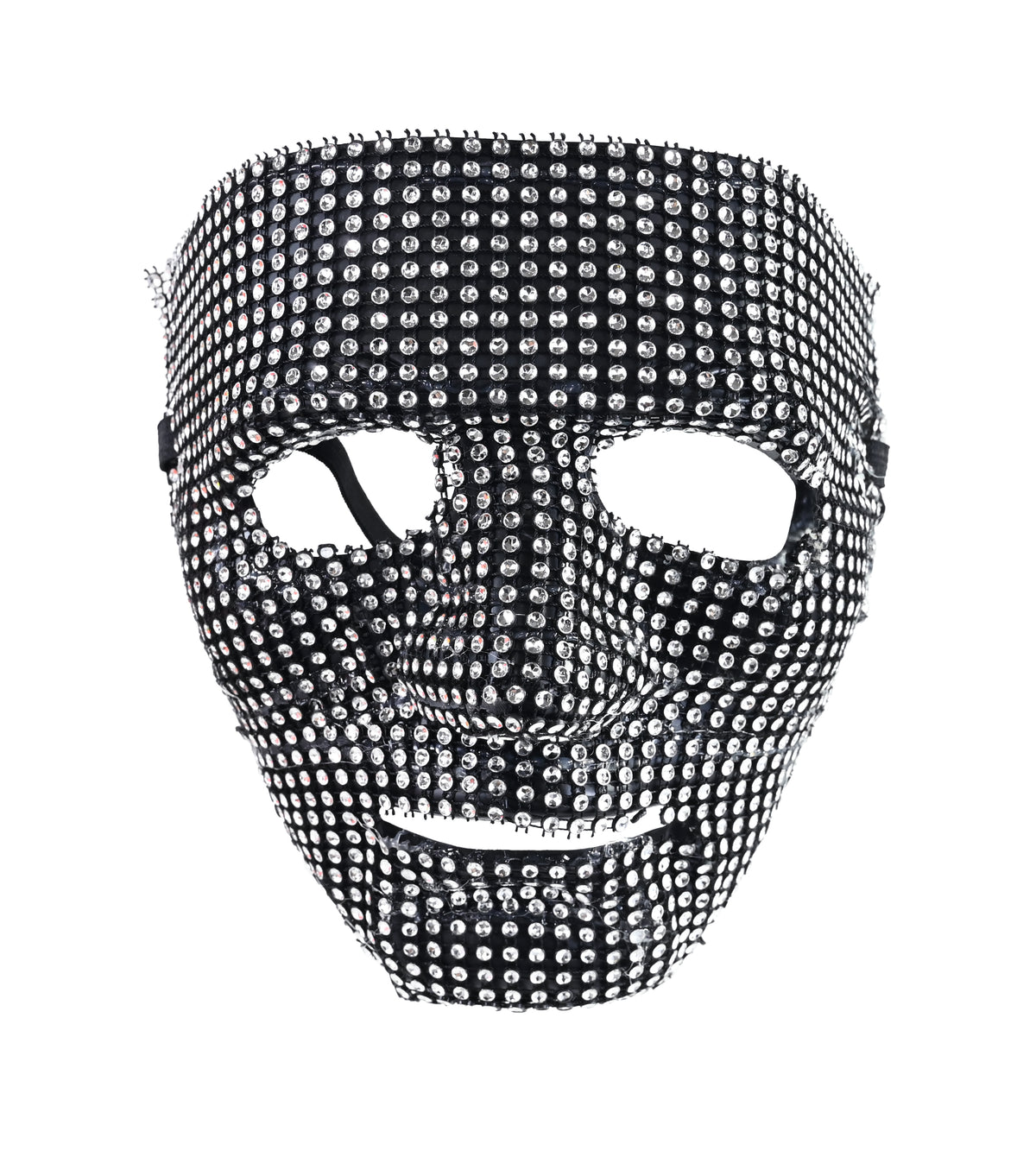 Rhinestone Mimer Mask