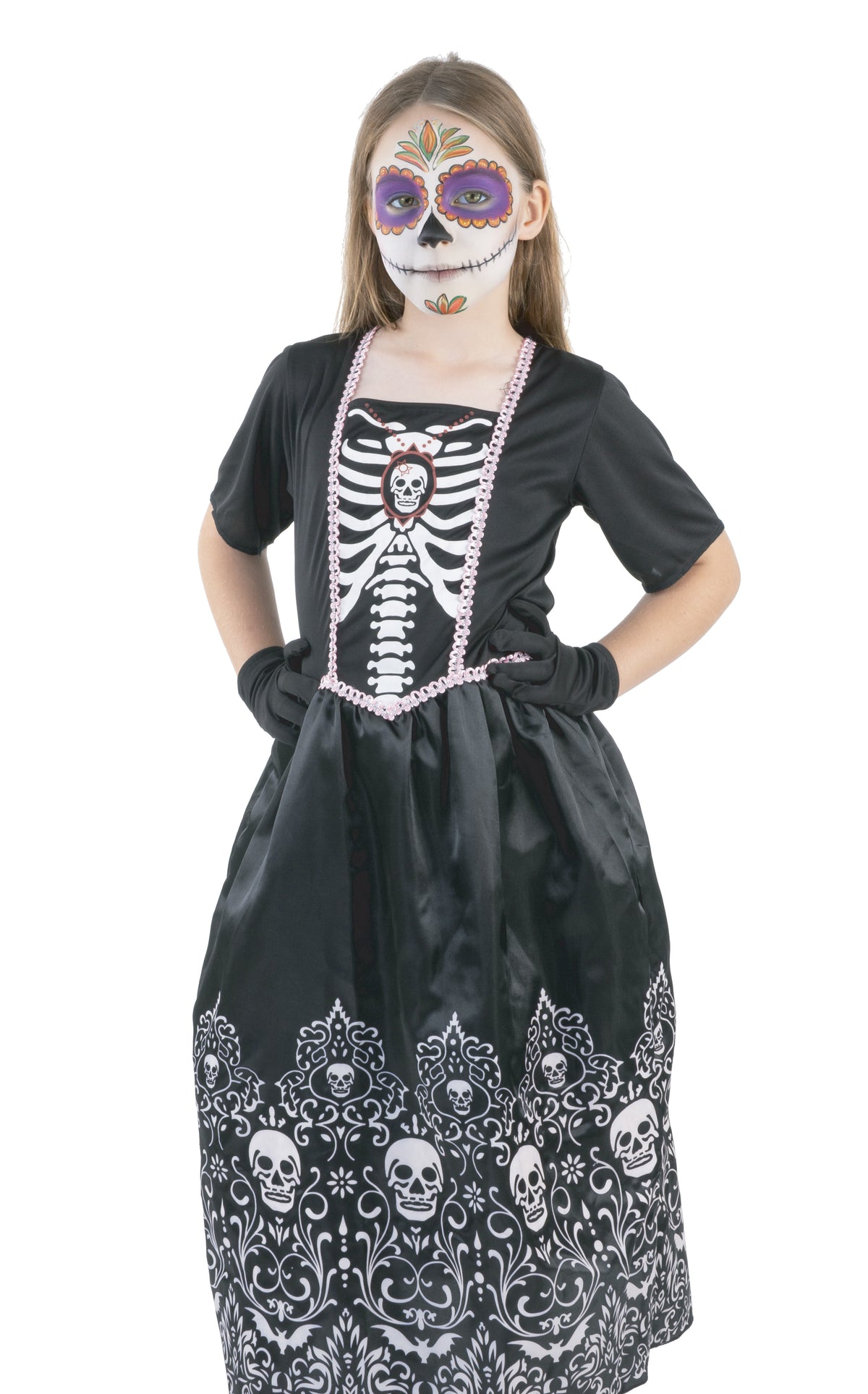 Costume Skeleton Princess Kids