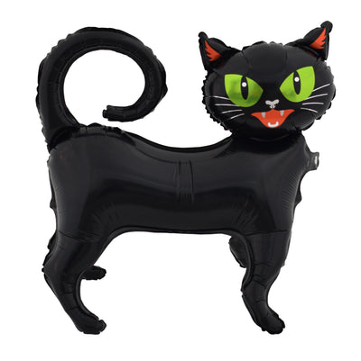 Black Cat Foil Balloon 51cm