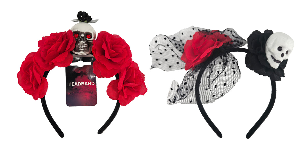 Halloween Floral Headband (colour or design selected at random)