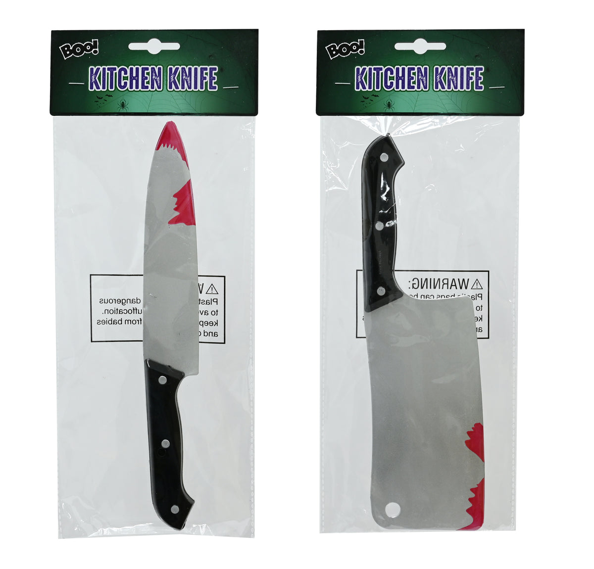 Bloody Kitchen Knife 30cm (colour or design selected at random)