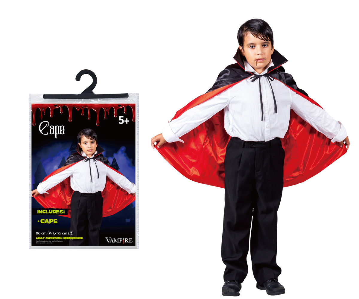 Vampire Cape Kids 75cm