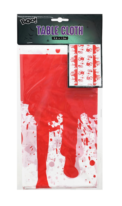 Creepy Tablecloth 2.6m x 1.3m (colour or design selected at random)