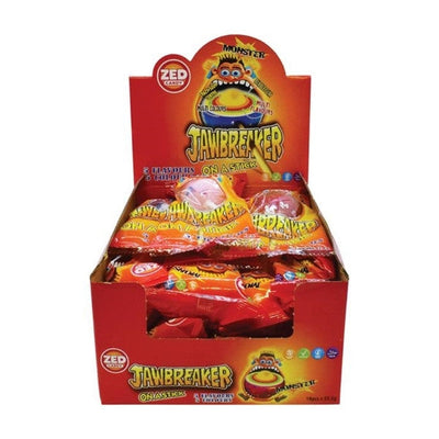 18pk ZED Monster Jawbreaker On A Stick 55.5g