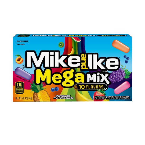 DATED SPECIAL Mike & Ike Mega Mix Theatre Box 141g (BB SEPT 2025)