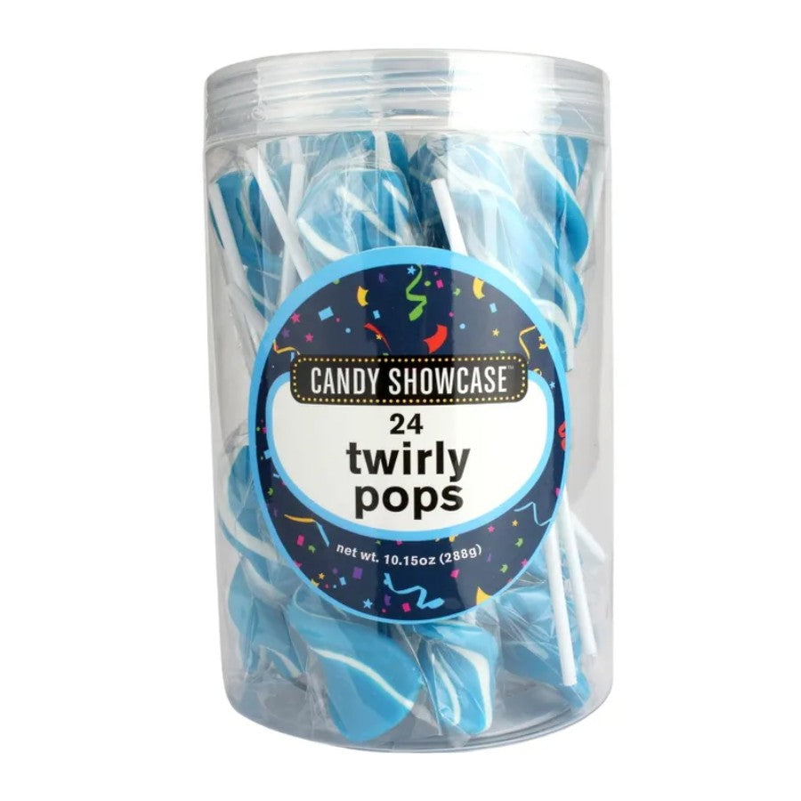 Blue Twirly Pops 24pk 288g