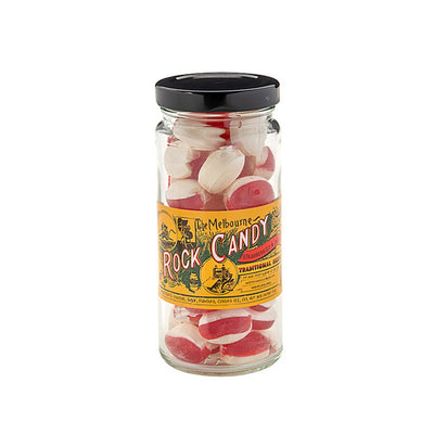 Melbourne Rock Candy Strawberries & Cream 170g