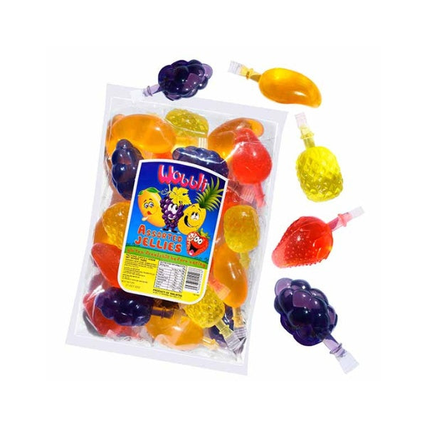 24pk Wobbli Assorted Jellies 40g