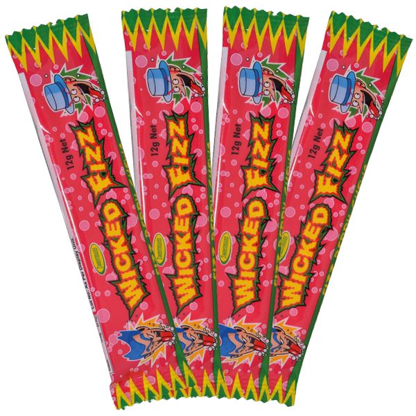 72pk Wicked Fizz Strawberry Flavour 12g