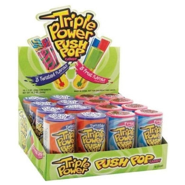 16pk Myriad Triple Power Push Pop 34g