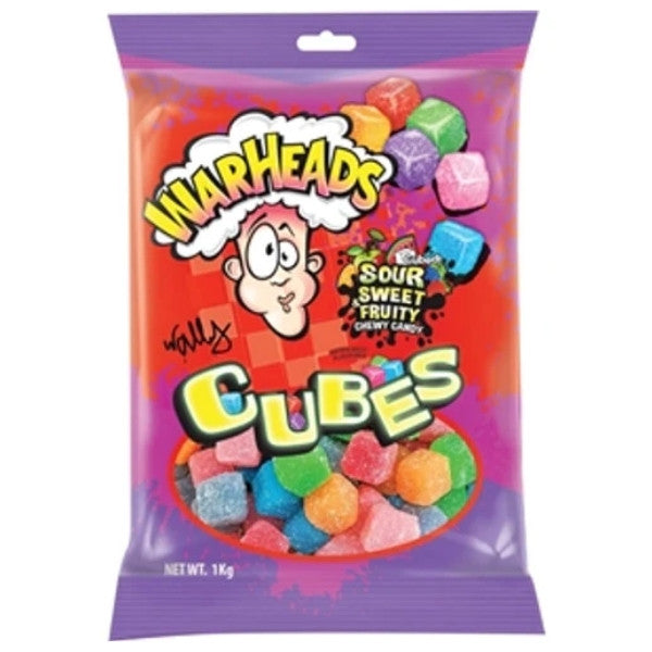 Warheads Sour Cubes 1kg