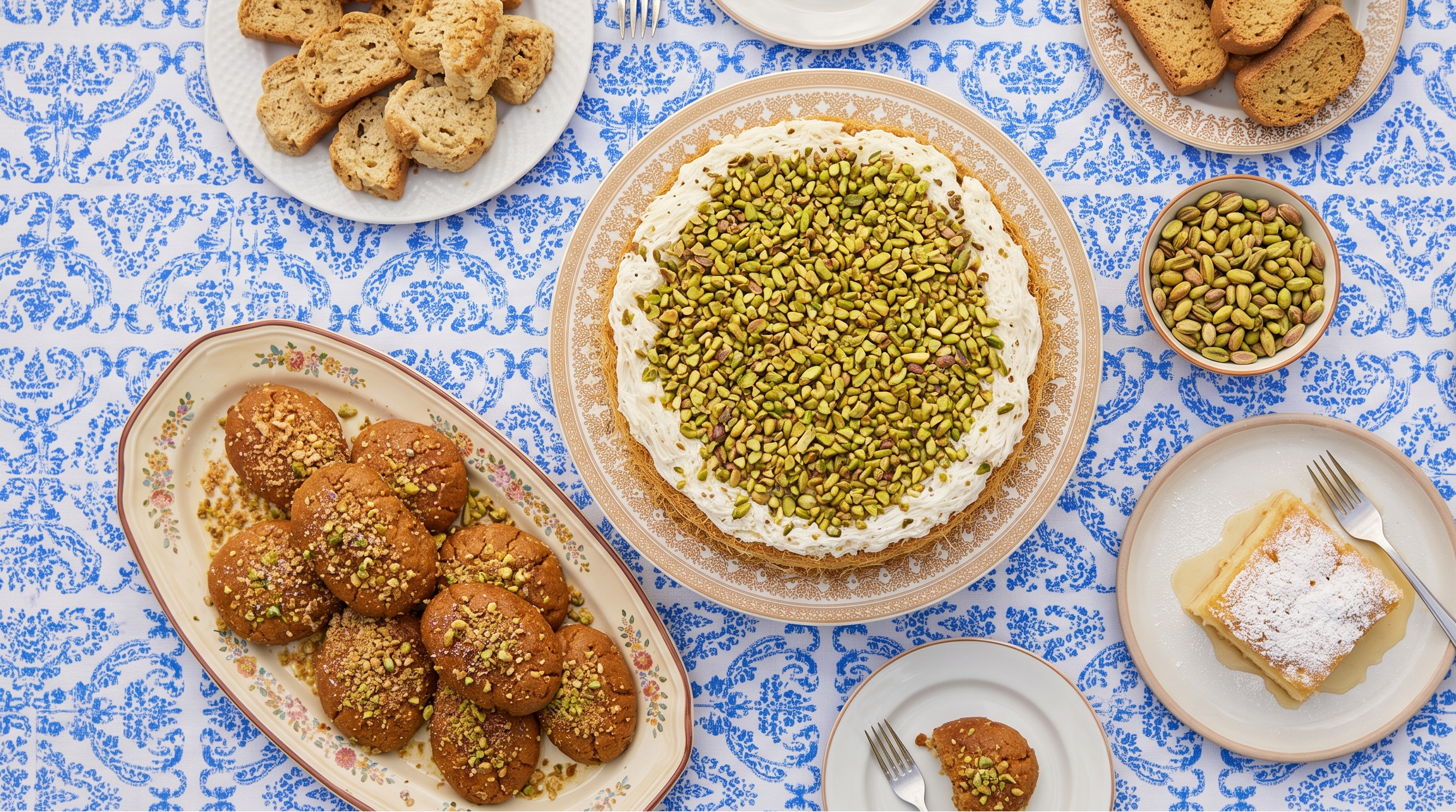 Greek desserts.