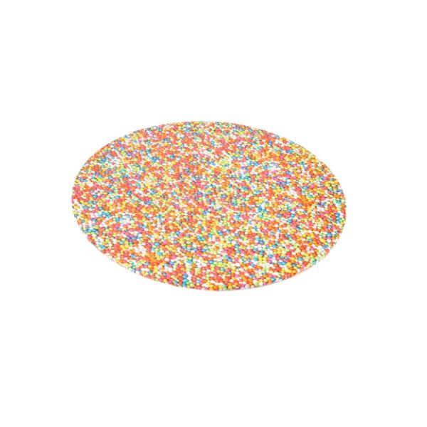 8in Round Sprinkles Cake Board