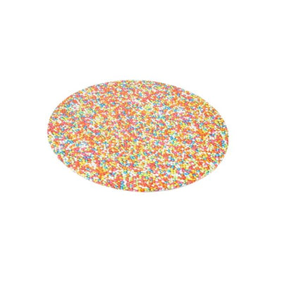 8in Round Sprinkles Cake Board