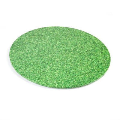 14in Round Grass Cake Board