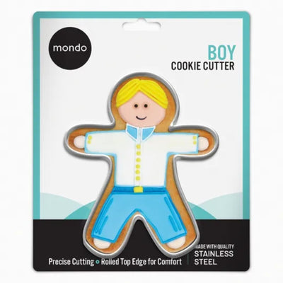 Mondo Boy Stainless Steel Cookie Cutter