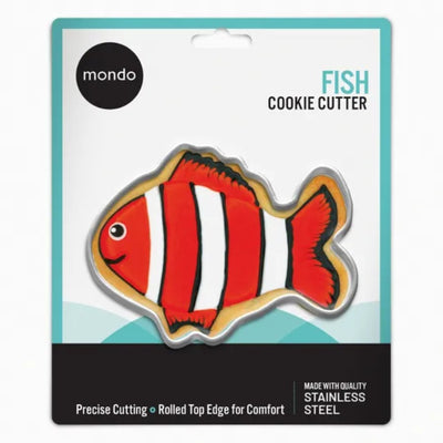 Mondo Fish Stainless Steel Cookie Cutter