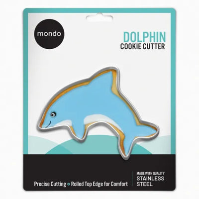Mondo Dolphin Stainless Steel Cookie Cutter