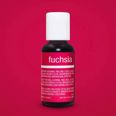 Fuchsia Chefmaster Liqua-Gel Food Colouring 20g