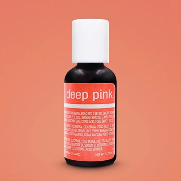 Deep Pink Chefmaster Liqua-Gel Food Colouring 20g
