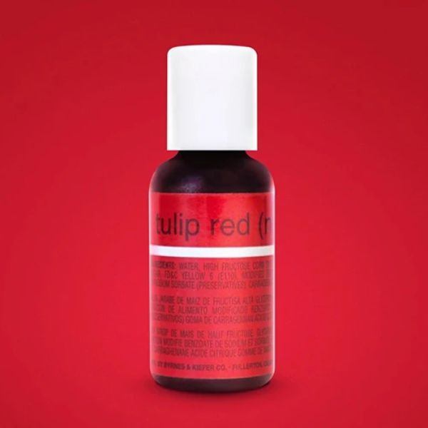 Tulip Red Chefmaster Liqua-Gel Food Colouring 20g