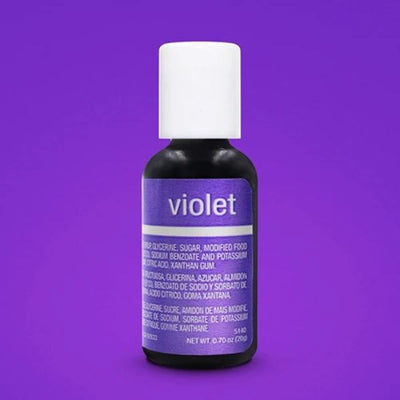 Violet Chefmaster Liqua-Gel Food Colouring 20g