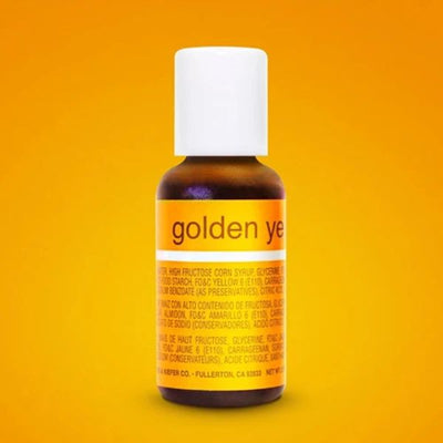 Golden Yellow Chefmaster Liqua-Gel Food Colouring 20g