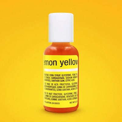 Lemon Yellow Chefmaster Liqua-Gel Food Colouring 20g